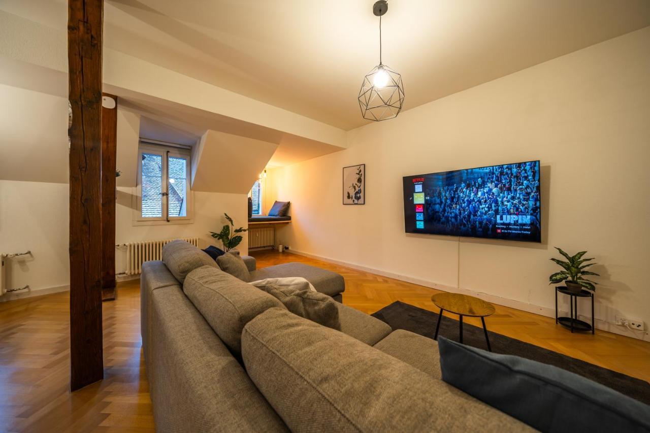 Old Town Apt In The Heart Of Thun With Garden Eksteriør billede