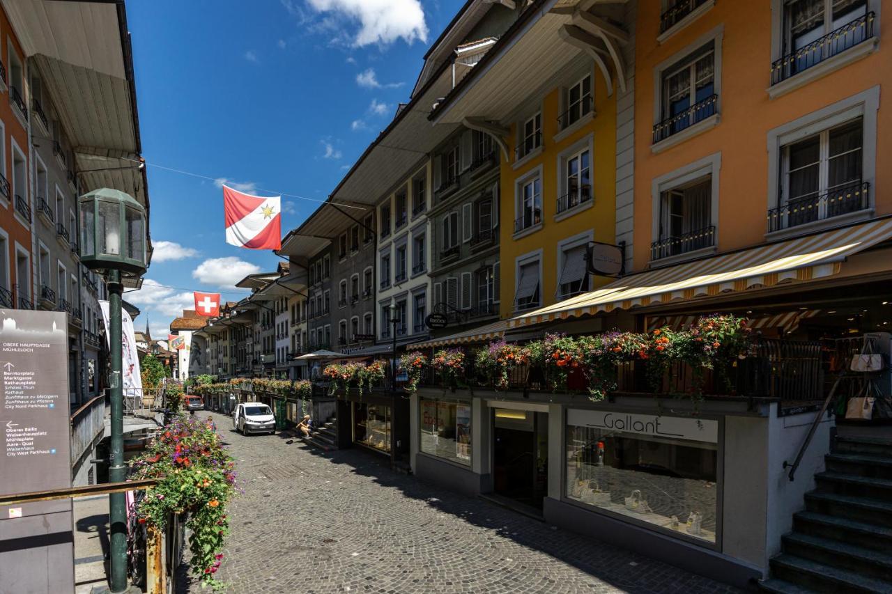 Old Town Apt In The Heart Of Thun With Garden Eksteriør billede