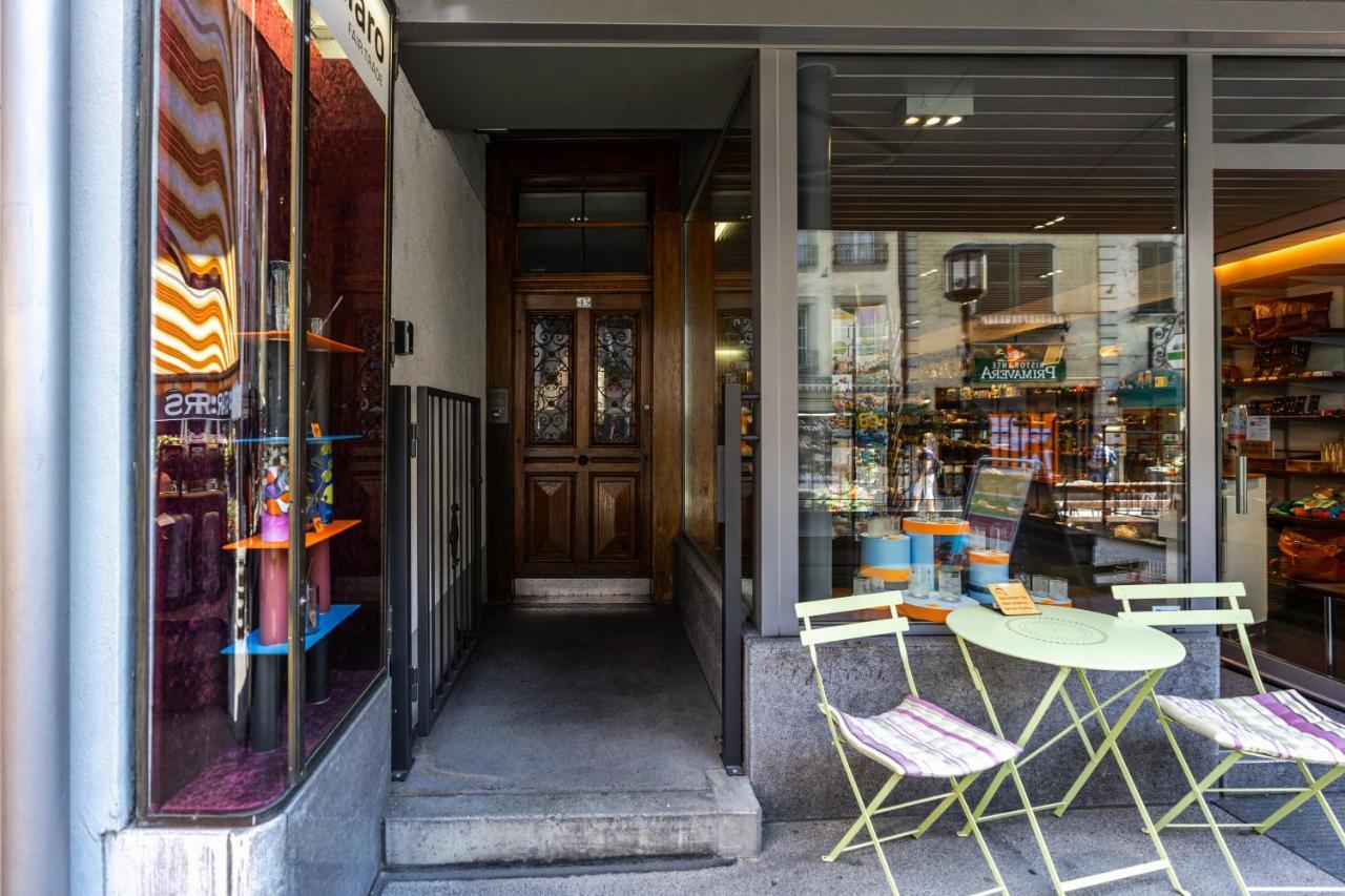 Old Town Apt In The Heart Of Thun With Garden Eksteriør billede