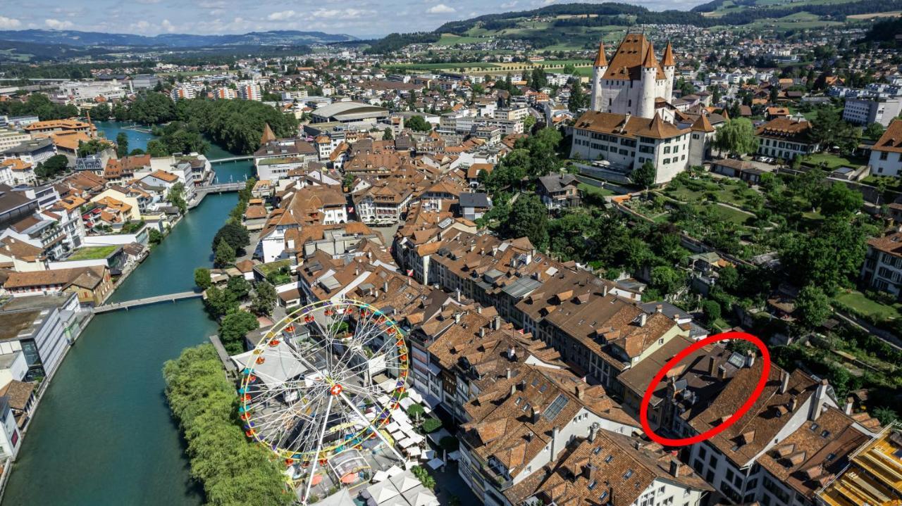 Old Town Apt In The Heart Of Thun With Garden Eksteriør billede